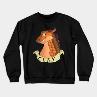 Wings of Fire Dragon Sticker Clay Crewneck Sweatshirt